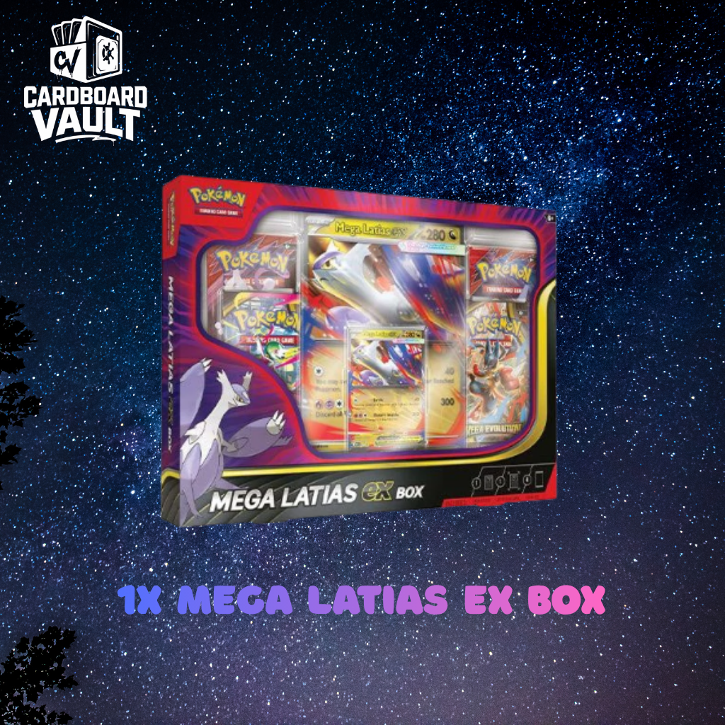 Pokemon TCG Mega Latias ex Box