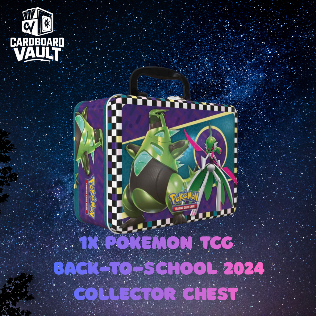 1x Pokemon TCG Back-to-School 2024 Collector Chest