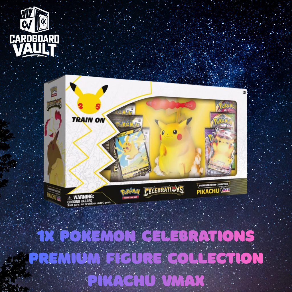 POKEMON Celebrations Premium Figure Collection Pikachu Vmax