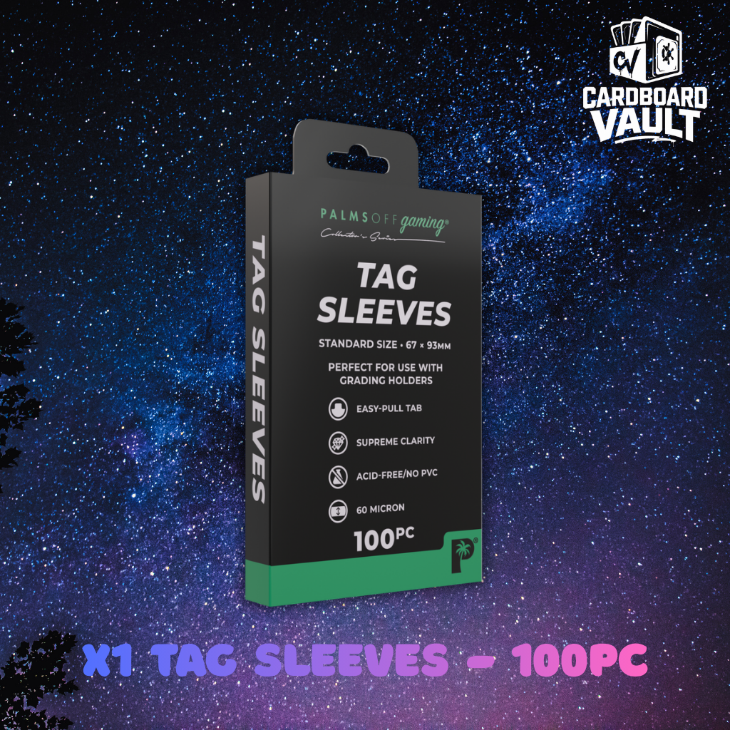 Palms Off Gaming | Tag Sleeves - 100pc