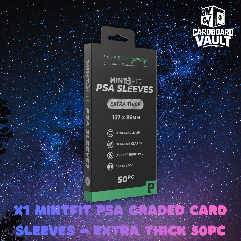 Palms Off Gaming | MintFit PSA Graded Card Sleeves - Extra Thick 50pc