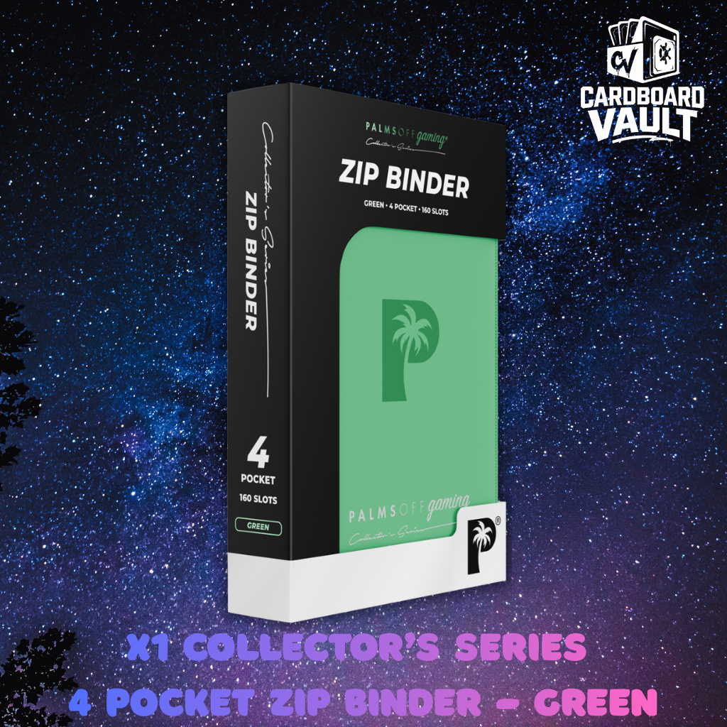 Palms Off Gaming | Collector's Series 4 Pocket Zip Binder