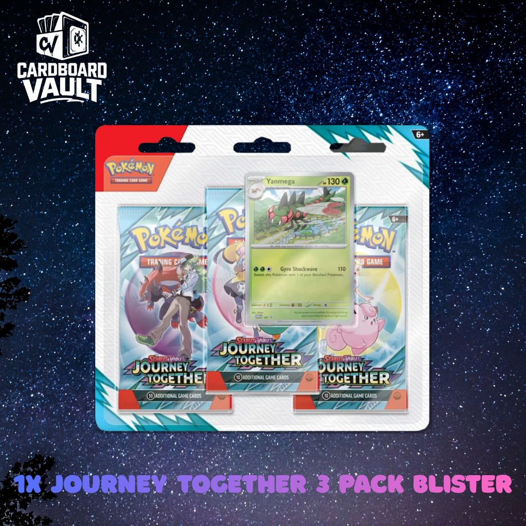 Pokémon TCG: Scarlet & Violet - Journey Together 3 Pack Blister