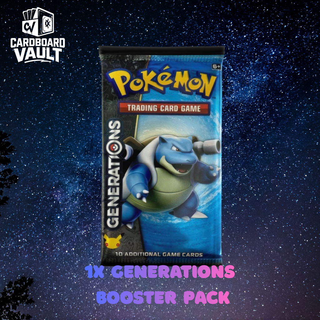 1x Generations Booster Pack