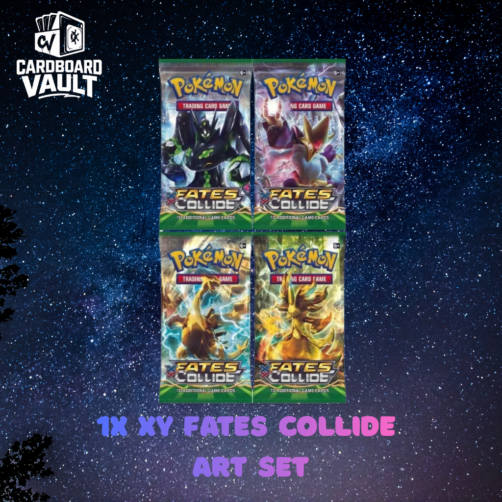 1x XY Fates Collide Art Set (4 set)