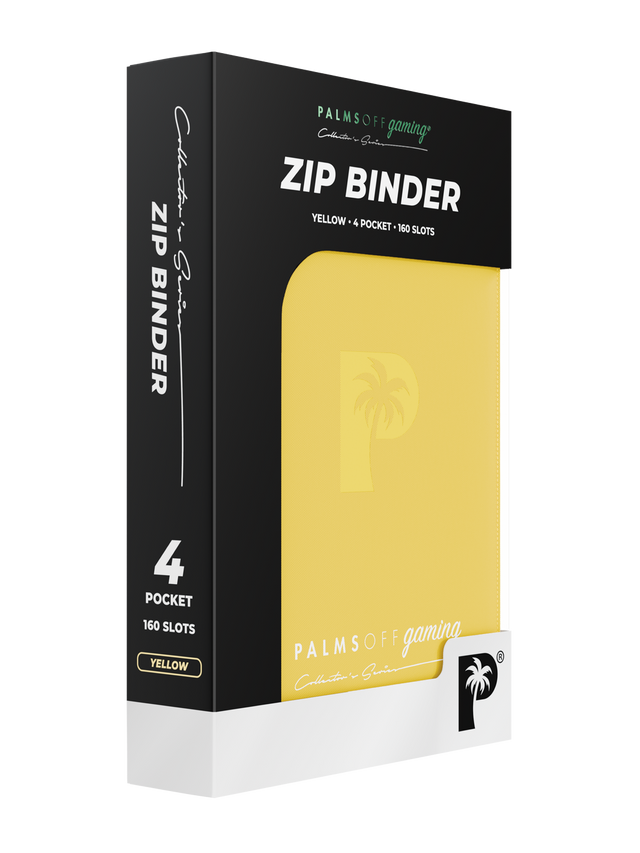 Collector's Series 4 Pocket Zip Binder