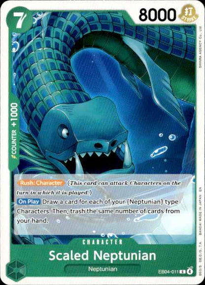Scaled Neptunian EB04-011 Common The Azure Sea's Seven One Piece Near Mint