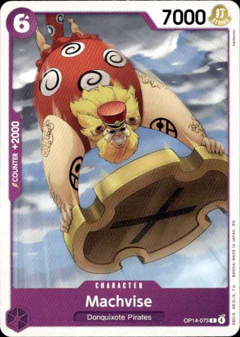 Machvise OP14-073 Common The Azure Sea's Seven Release Event Cards One Piece NM