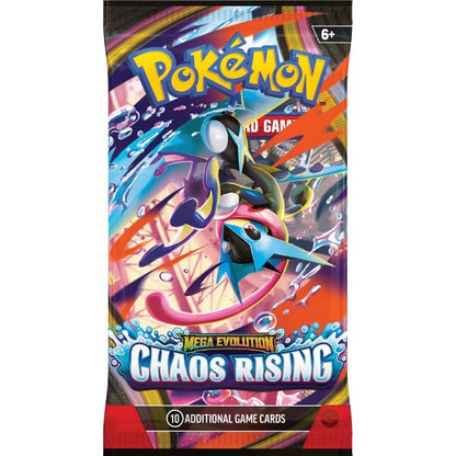 Pokemon Mega Evolution Chaos Rising Booster Pack