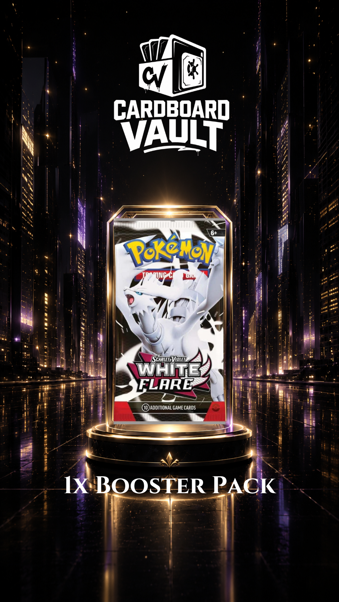 Pokémon TCG: Scarlet & Violet—White Flare Booster Pack