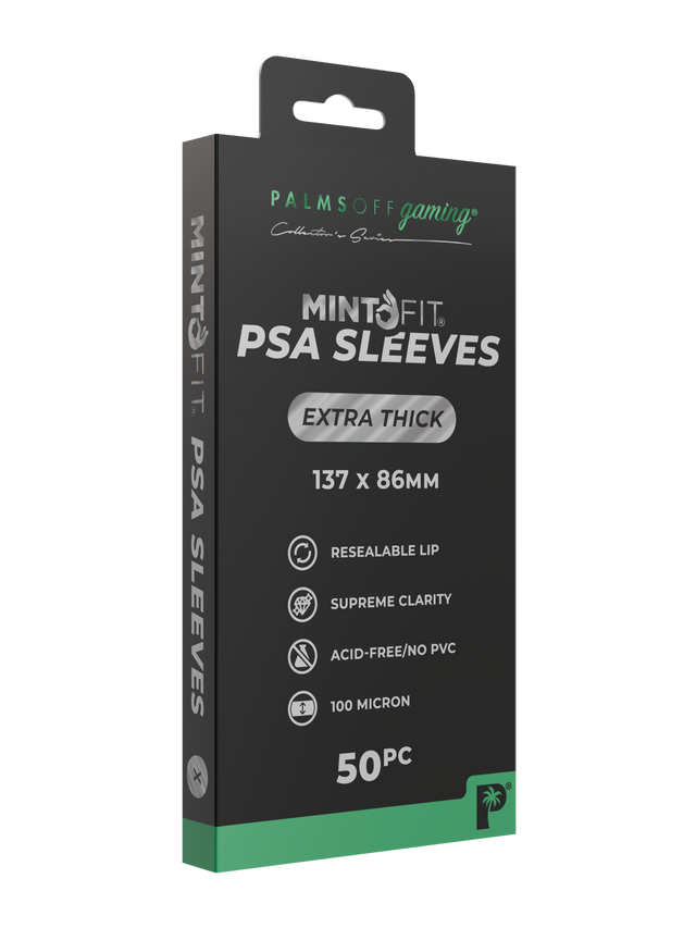 MintFit PSA Graded Card Sleeves - Extra Thick 50pc