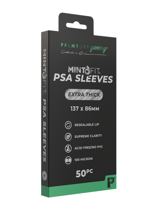 MintFit PSA Graded Card Sleeves - Extra Thick 50pc