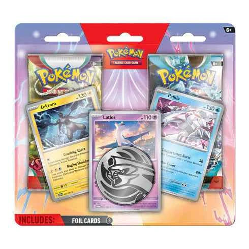 POKEMON TCG Enhanced 2 Pack Blister (Zekrom & Palkia)