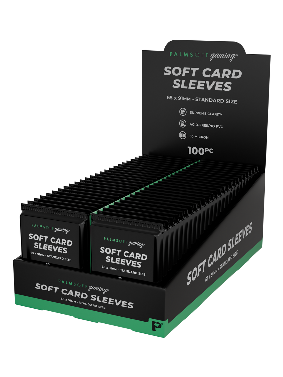 Soft Card Sleeves - Standard Size - 100pc