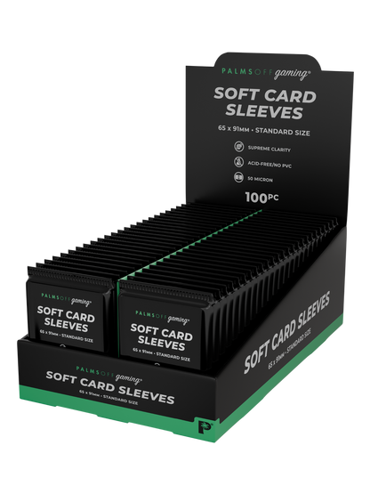 Soft Card Sleeves - Standard Size - 100pc