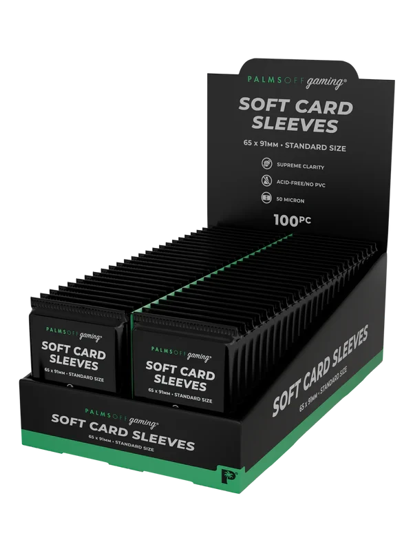Case of Soft Card Sleeves - Standard Size - 100 units