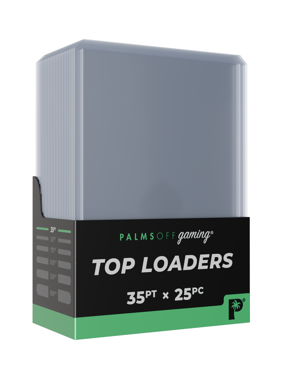 35pt Top Loaders - 25pc - Cardboard Vault