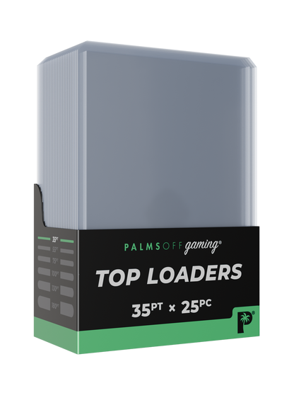 35pt Top Loaders - 25pc - Cardboard Vault