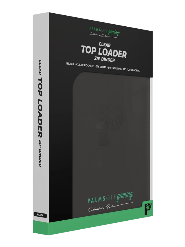 Collector's Series Top Loader Zip Binder - 9 Pocket