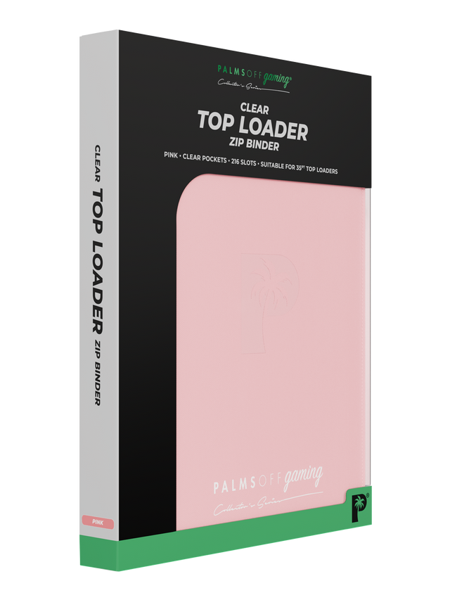 Collector's Series Top Loader Zip Binder - 9 Pocket