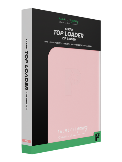 Collector's Series Top Loader Zip Binder - 9 Pocket