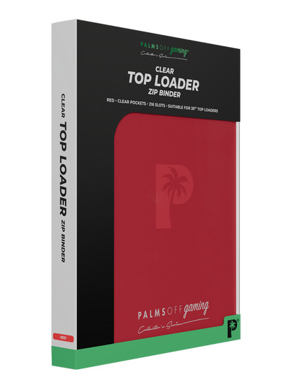 Collector's Series Top Loader Zip Binder - 9 Pocket