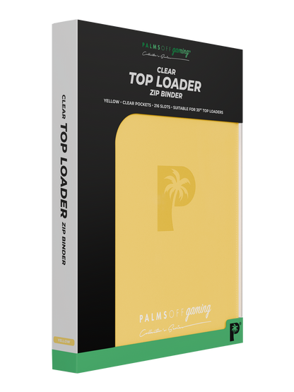 Collector's Series Top Loader Zip Binder - 9 Pocket