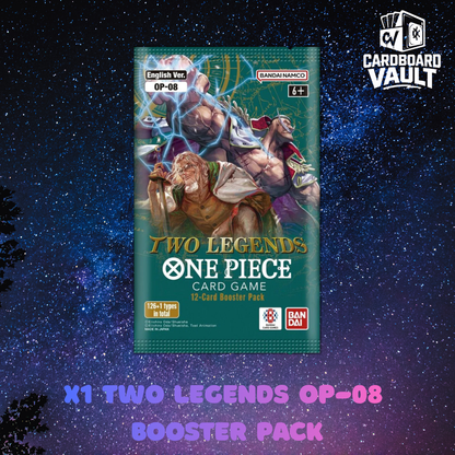 One Piece Card Game Two Legends OP-08 Booster Pack