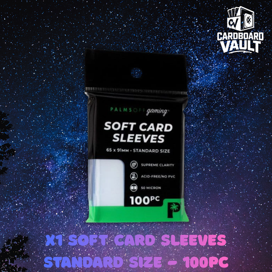 Palms Off Gaming | Soft Card Sleeves - Standard Size - 100pc