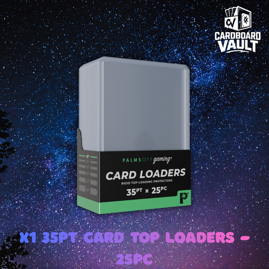 Palms Off Gaming | 35pt Card Top Loaders - 25pc