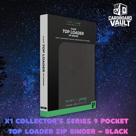 Palms Off Gaming | Collector's Series 9 Pocket Top Loader Zip Binder