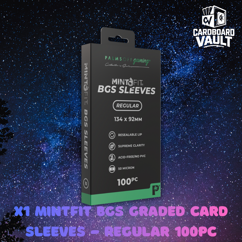 MintFit BGS Graded Card Sleeves - Regular 100pc