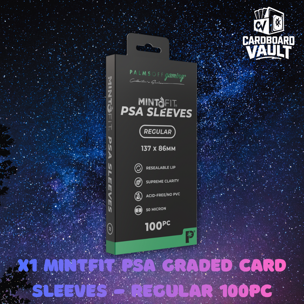 MintFit PSA Graded Card Sleeves - Regular 100pc
