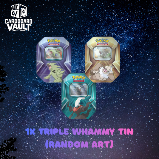 1x Triple Whammy Tin (Random Art)