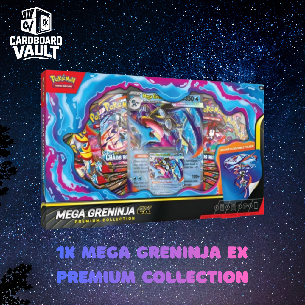 Pokemon TCG Mega Greninja ex Premium Collection
