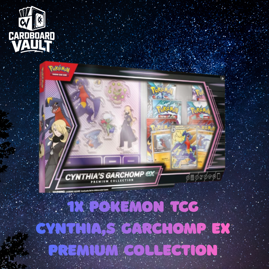 Pokemon TCG Cynthia's Garchomp ex Premium Collection