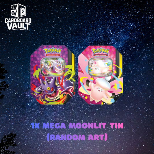 1x Mega Moonlit Tin (Random Art)