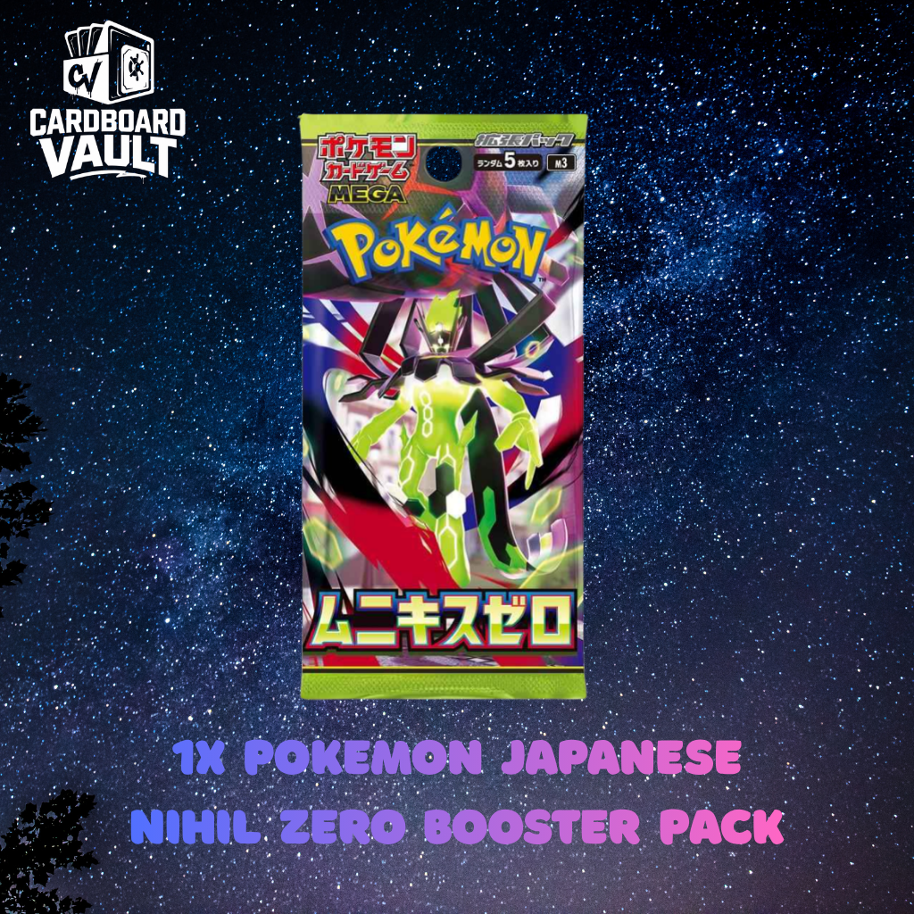 Pokemon Japanese Nihil Zero Booster Pack