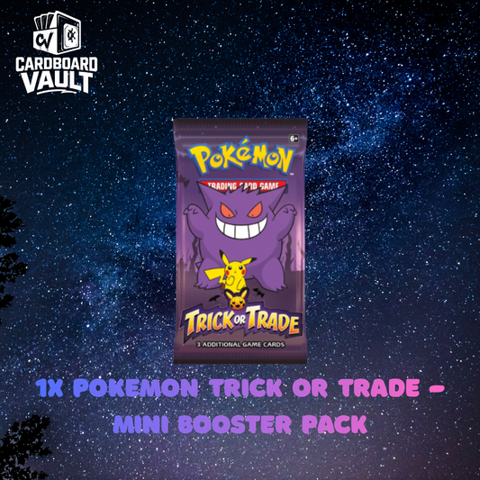 1x 2022 Pokemon Trick or Trade -  Mini Booster Pack