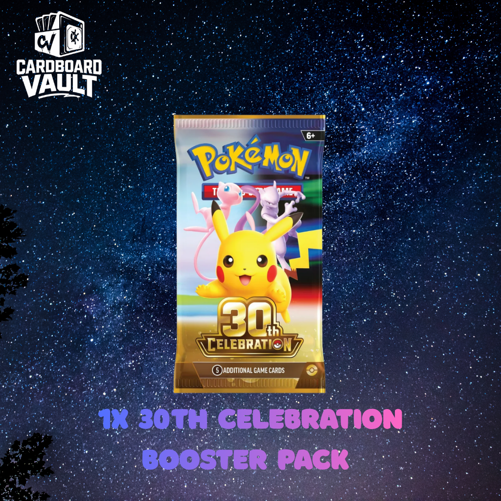 1x 30th Celebration BOOSTER PACK