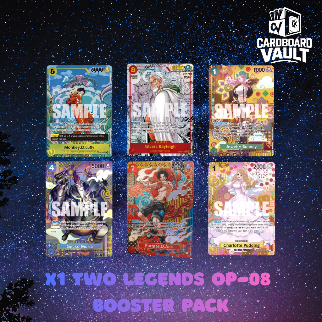 One Piece Card Game Two Legends OP-08 Booster Pack