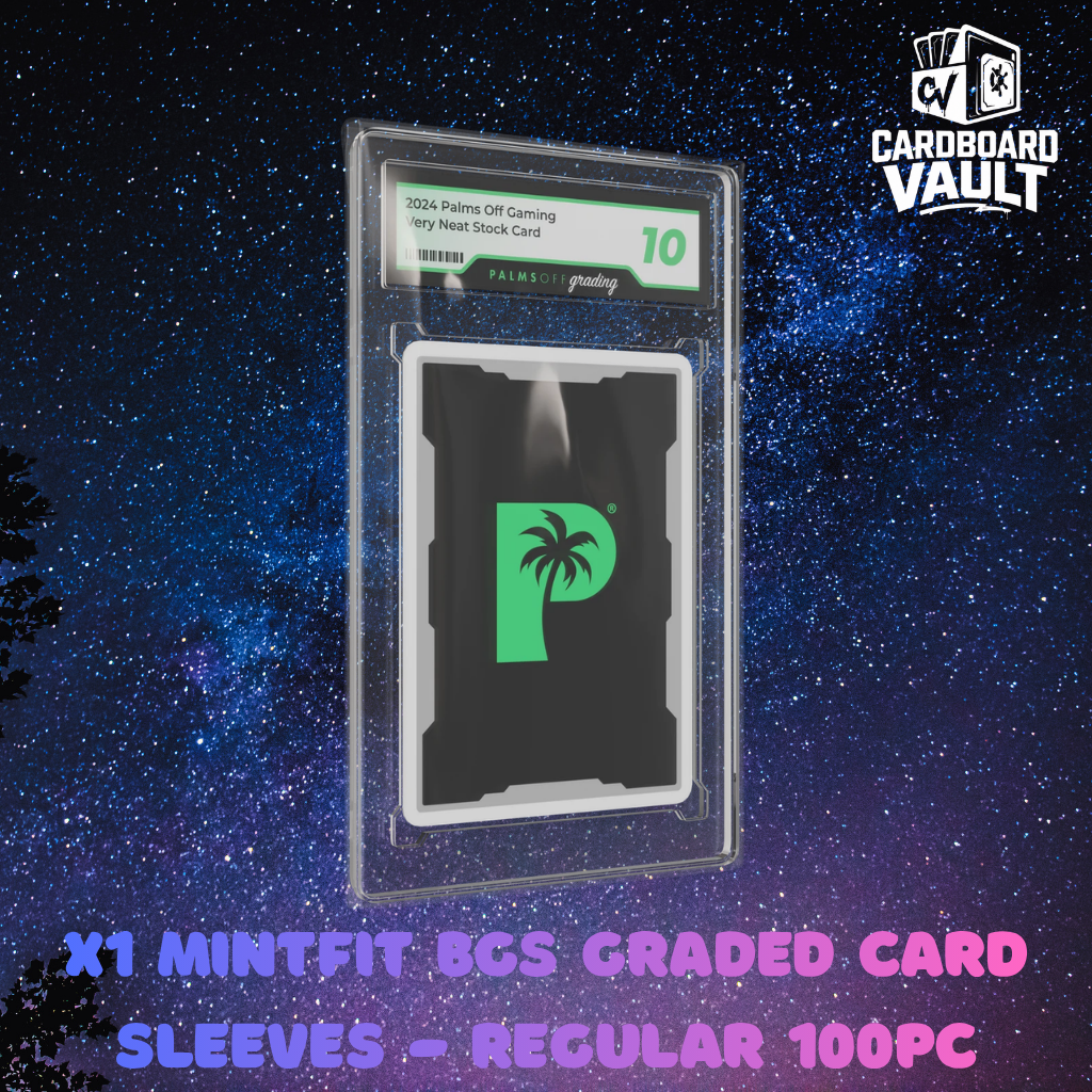 Palms Off Gaming | MintFit BGS Graded Card Sleeves - Regular 100pc