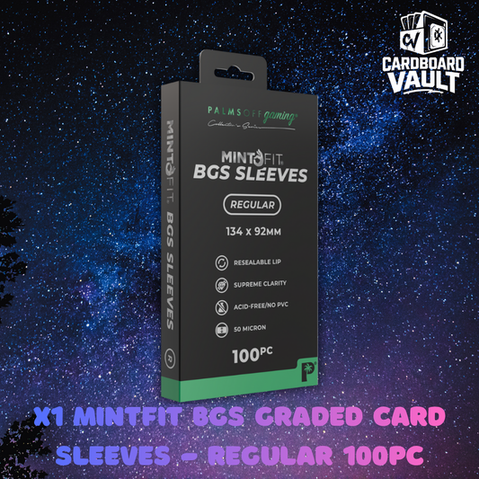 Palms Off Gaming | MintFit BGS Graded Card Sleeves - Regular 100pc