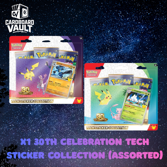 Pokémon TCG 30th Celebration Tech Sticker Collection