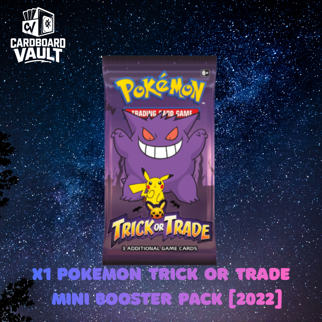 Pokémon TCG Trick or Trade 2022 mini booster pack