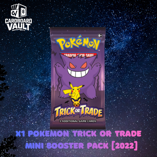 Pokémon TCG Trick or Trade 2022 mini booster pack