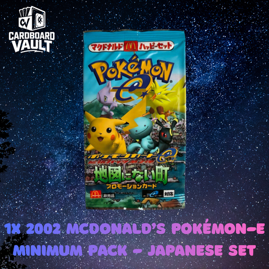 2002 McDonald's Pokémon-e Minimum Pack, Japanese