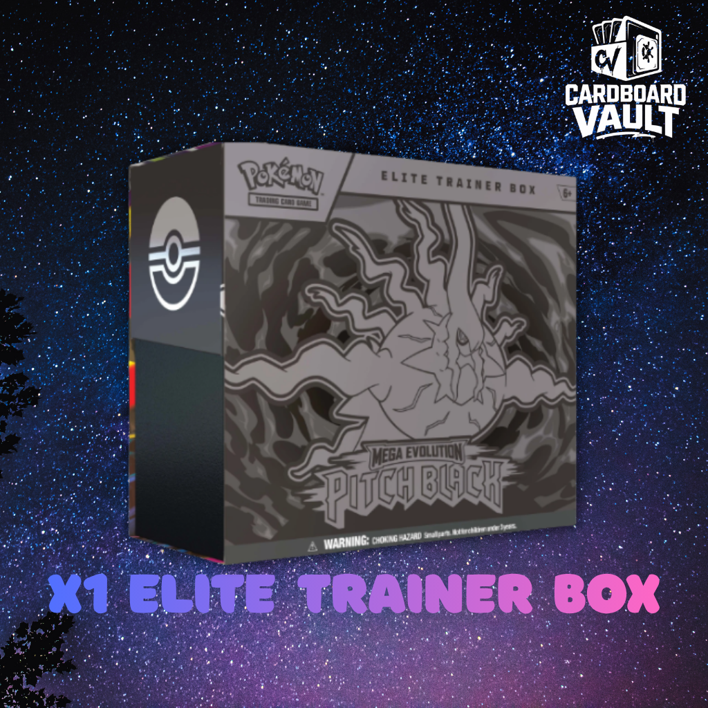 Pokemon TCG: Mega Evolution ME05 - Pitch Black Elite Trainer Box (ETB)