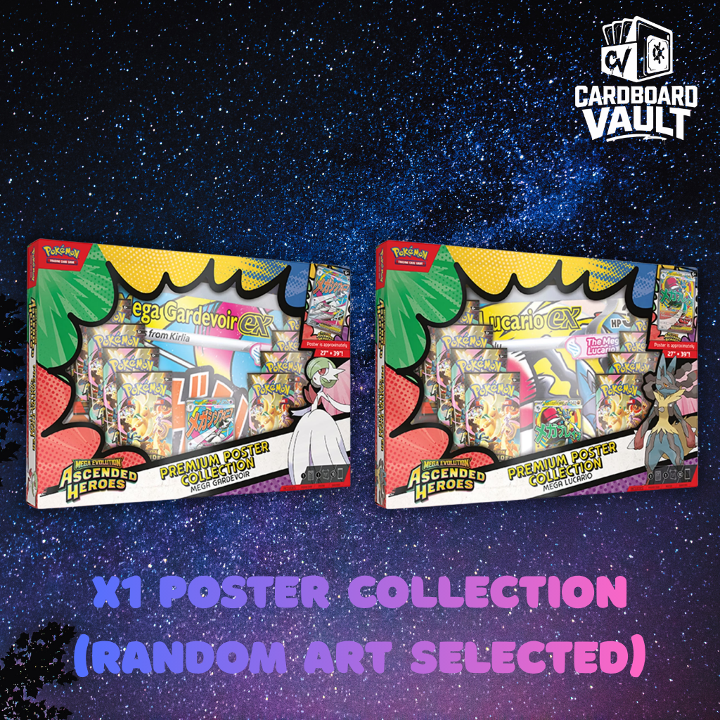 Pokemon TCG: Mega Evolution - Ascended Heroes Premium Poster Collection