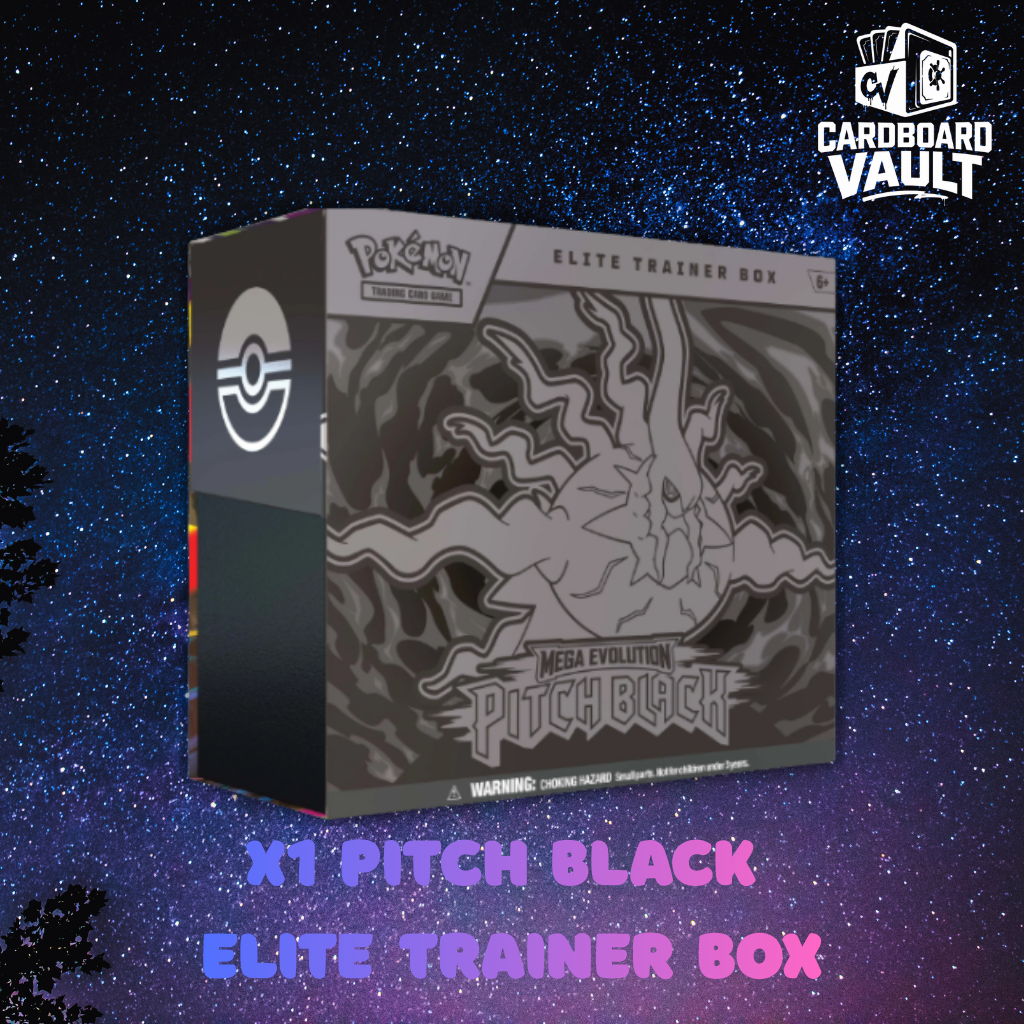 Pokémon TCG: Mega Evolution ME05 - Pitch Black Elite Trainer Box (ETB)